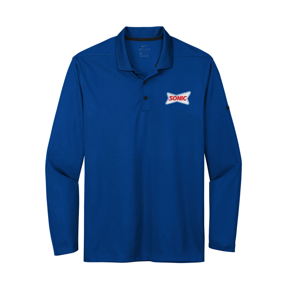 Thumbnail: NKDC2104 NIKE DRI-FIT LS POLO