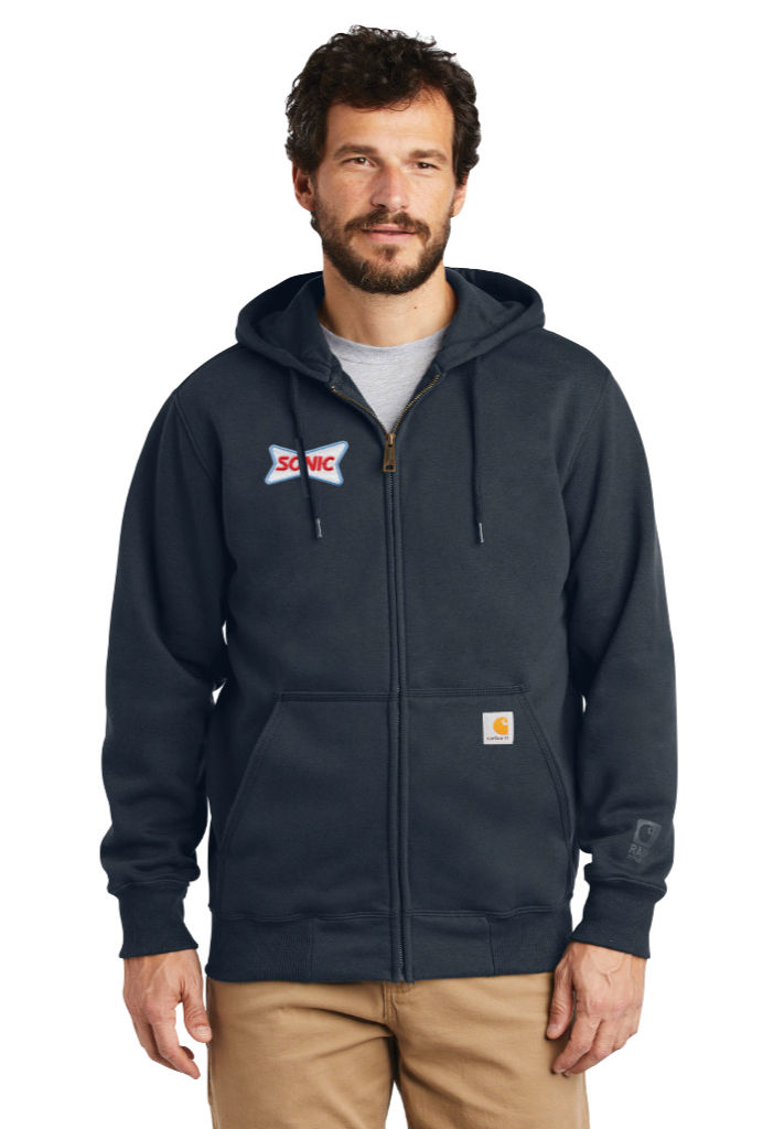 CT100614 SONIC CARHARTT® HEAVYWEIGHT HOODED FULL ZIP SWEATSHIRT