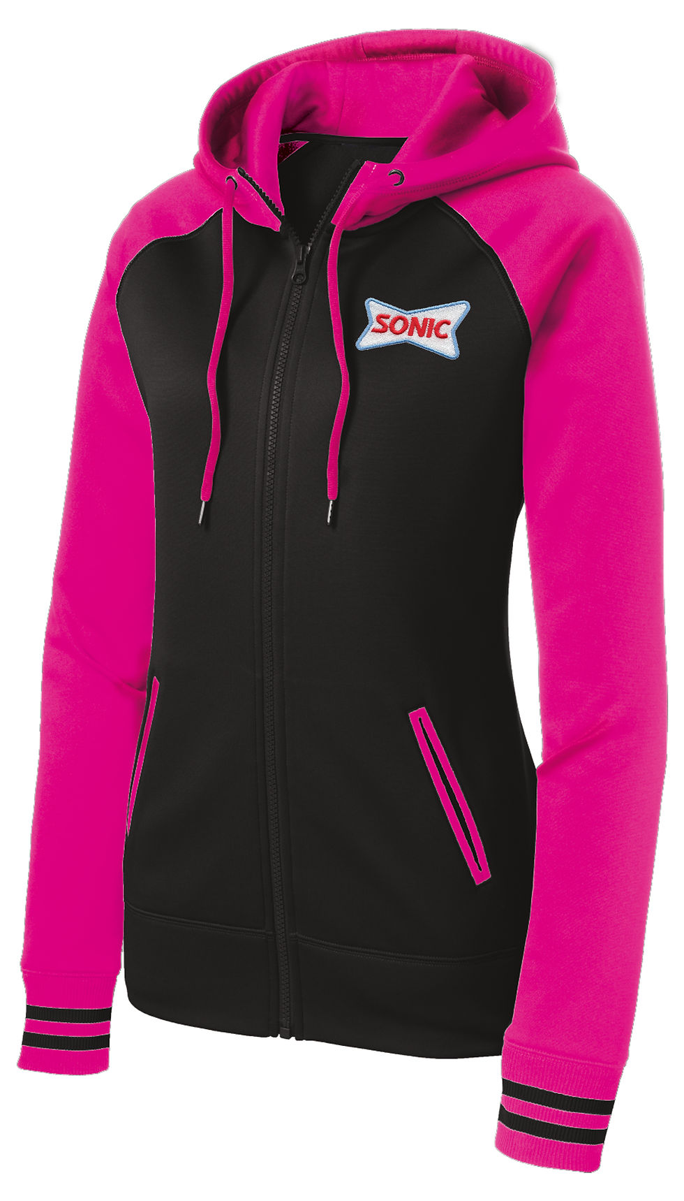 LST236:NEON PINK/BLACK