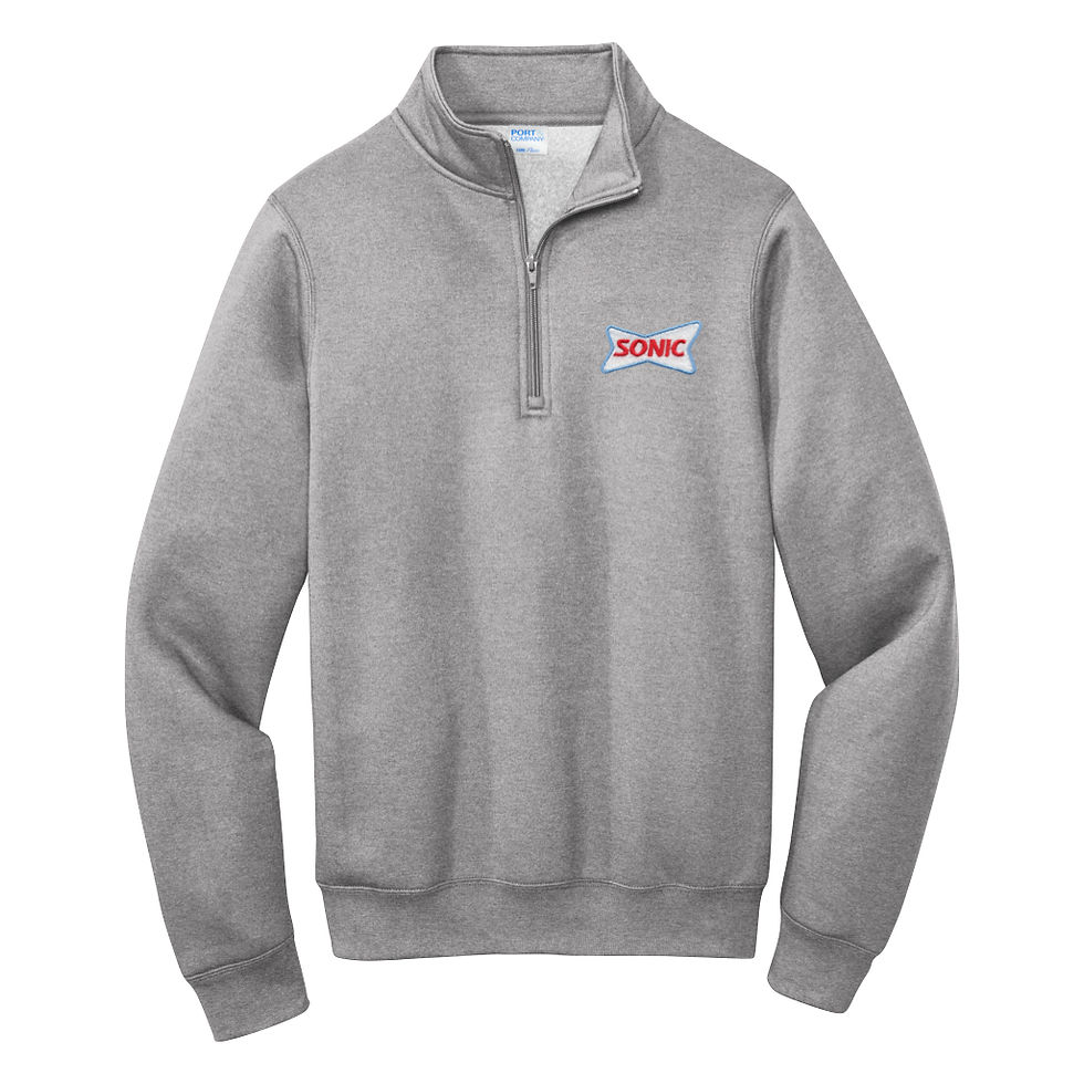 Thumbnail: PC850Q SONIC PA FLEECE 1/4 ZIP SWEATSHIRT