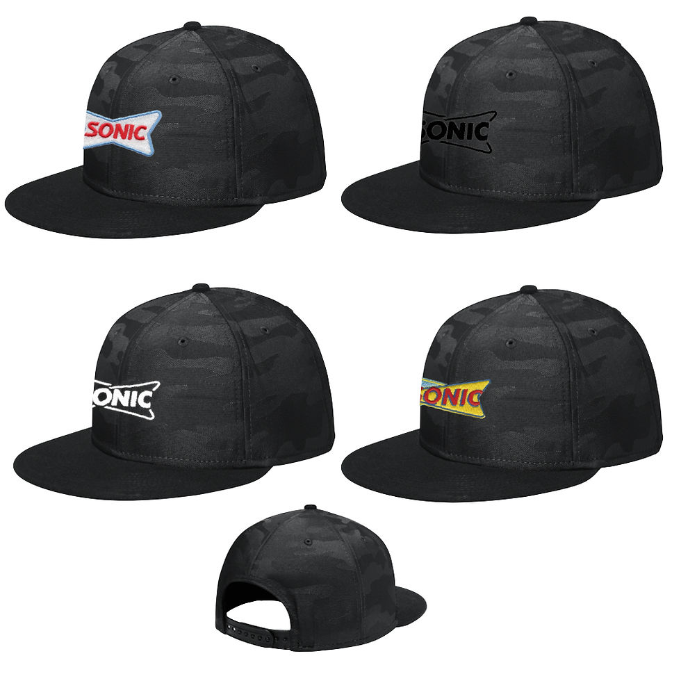 Thumbnail: NE407 SONIC NEW ERA TONAL CAMO SNAPBACK CAP