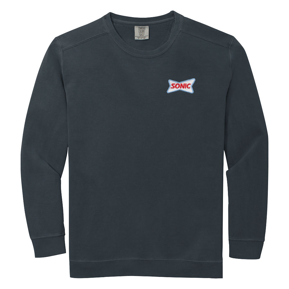 Thumbnail: 1566 SONIC COMFORT COLORS CREW SWEATSHIRT