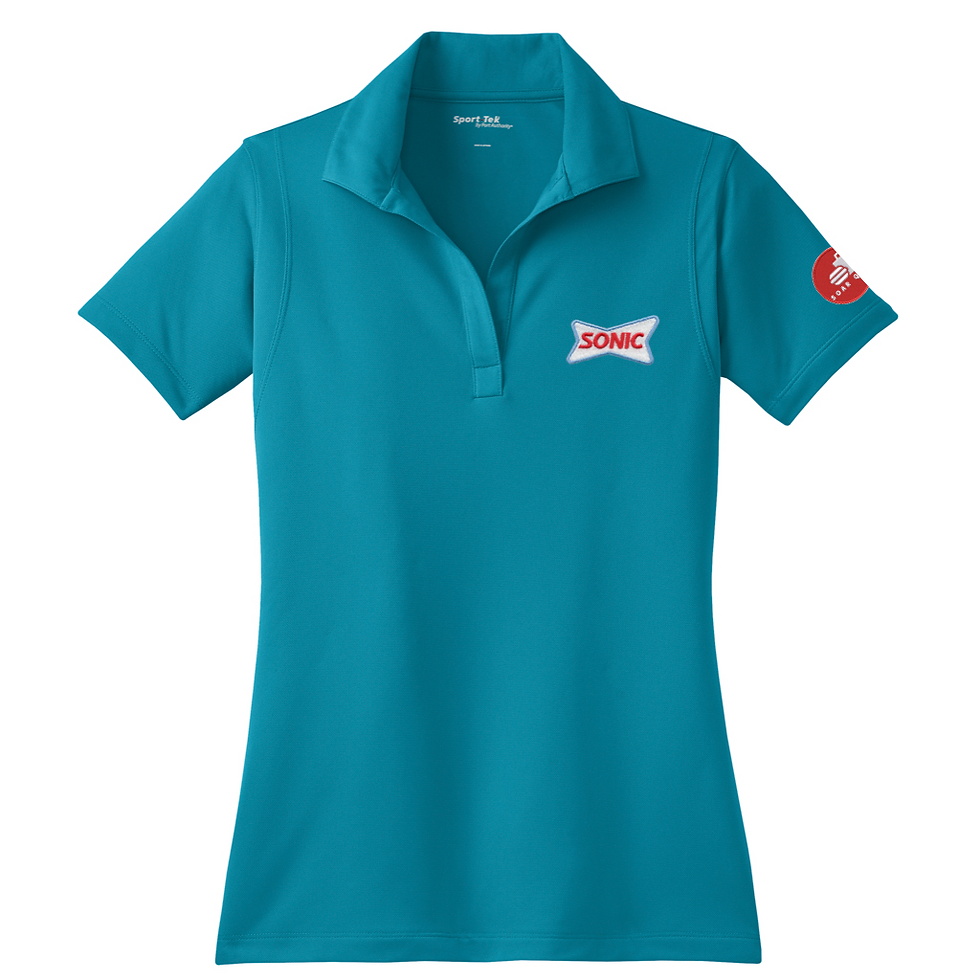 Thumbnail: LST650 SOAR QSR SONIC SPORT-TEK LADIES PERFORMANCE POLO