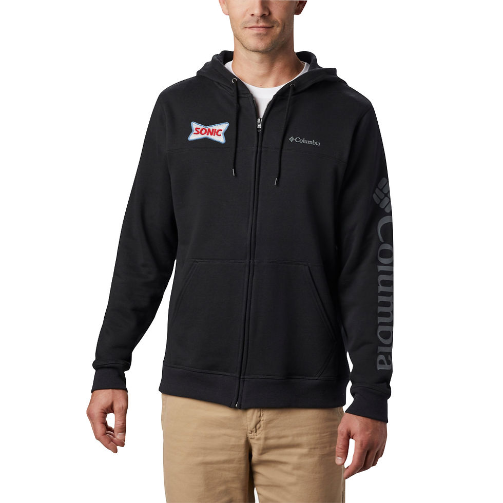 1889161 SONIC COLUMBIA SONIC UNISEX FULL ZIP HOODIE