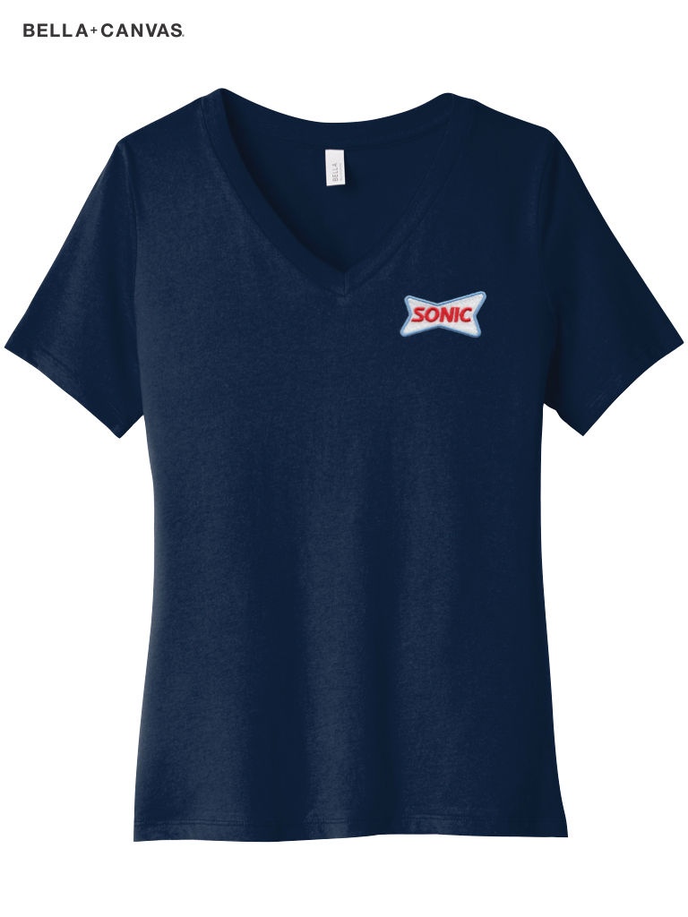 Thumbnail: BC6405 SONIC BELLA+CANVAS LADIES V TOP