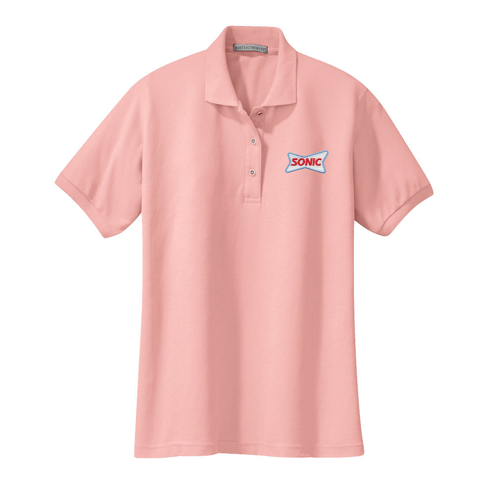 Thumbnail: L500 SONIC PORT AUTHORITY LADIES PIQUE POLO