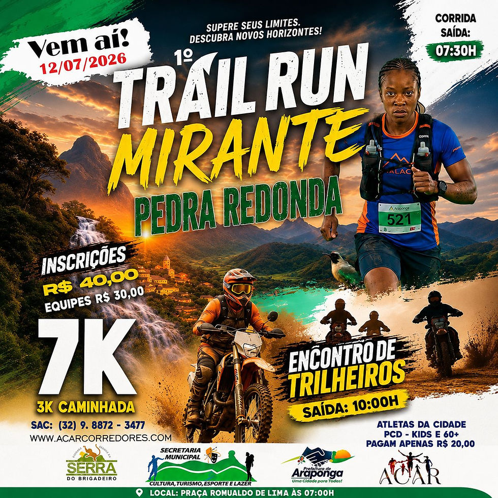 1º TRAIL RUN DE ARAPONGA