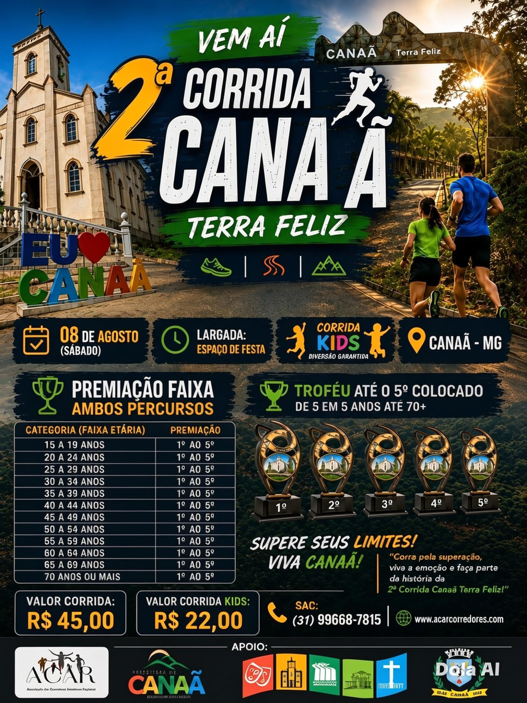 2ª Corrida Canaã Terra Feliz