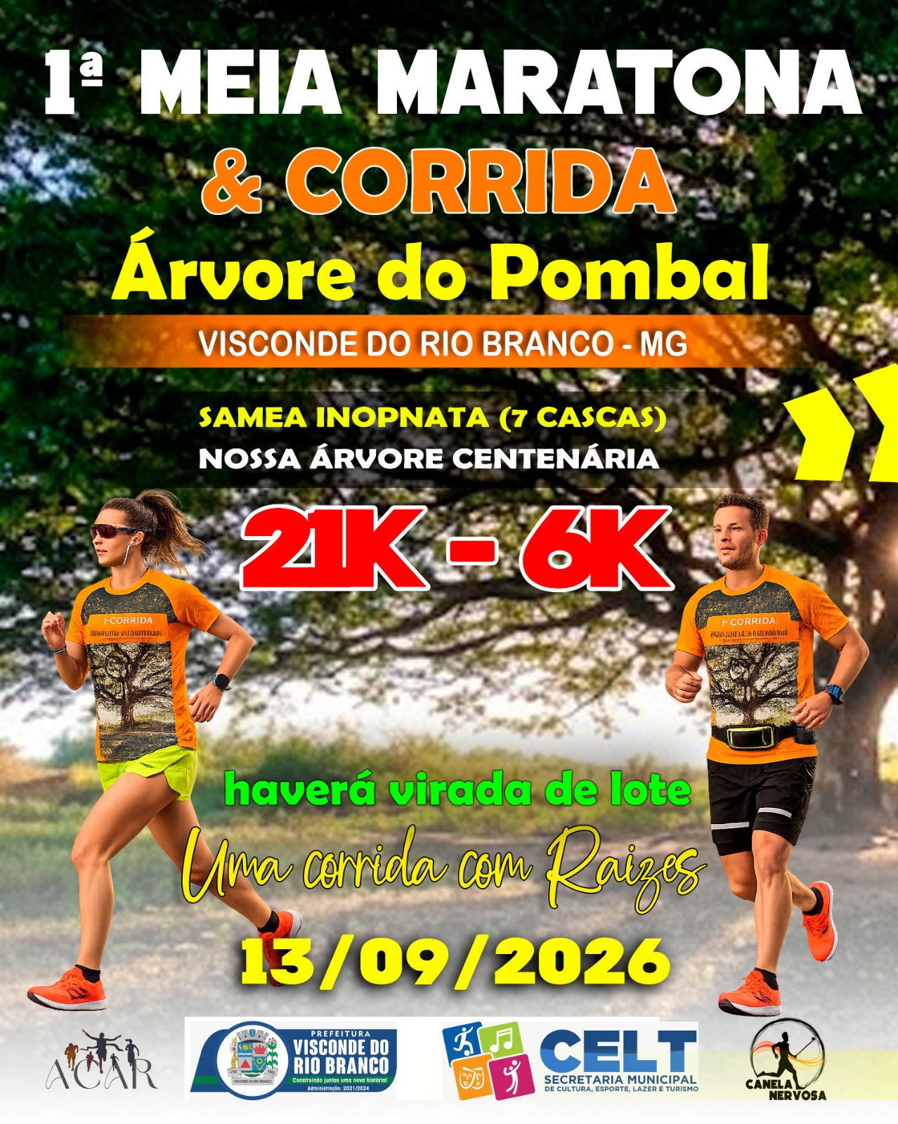1ª Meia Maratona & Corrida Árvore do Pombal