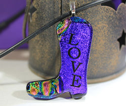 Custom shape and inscription.