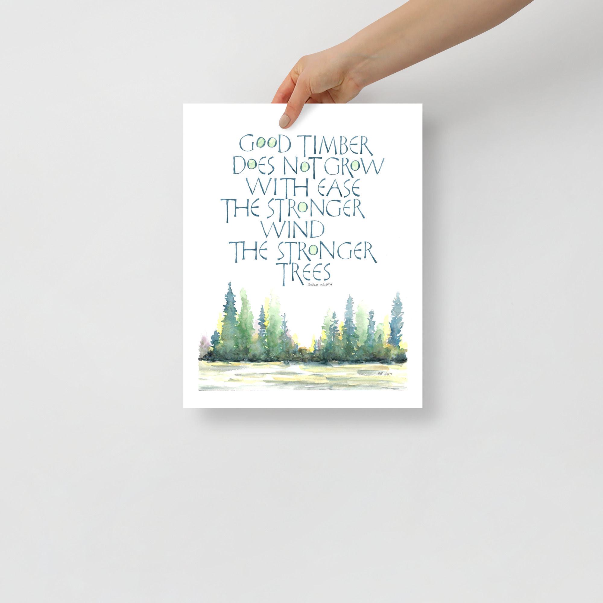 Good Timber print