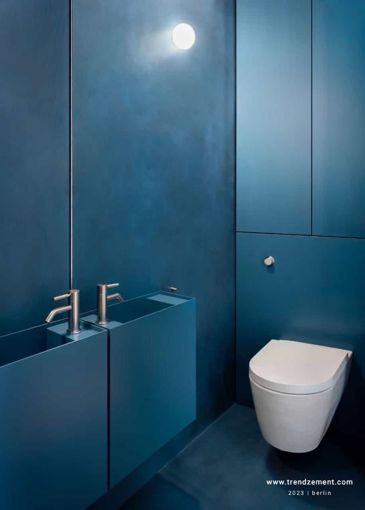 Fugenlose Bäder der Maler Huber