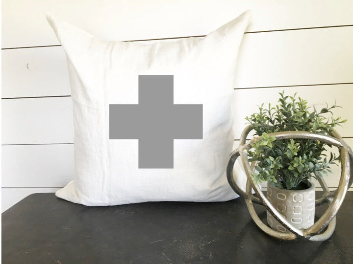 Cross Pillow Cover