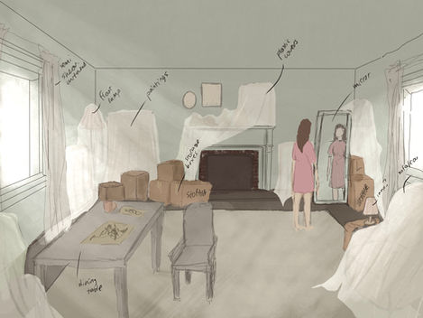MFLP living room concept sketch