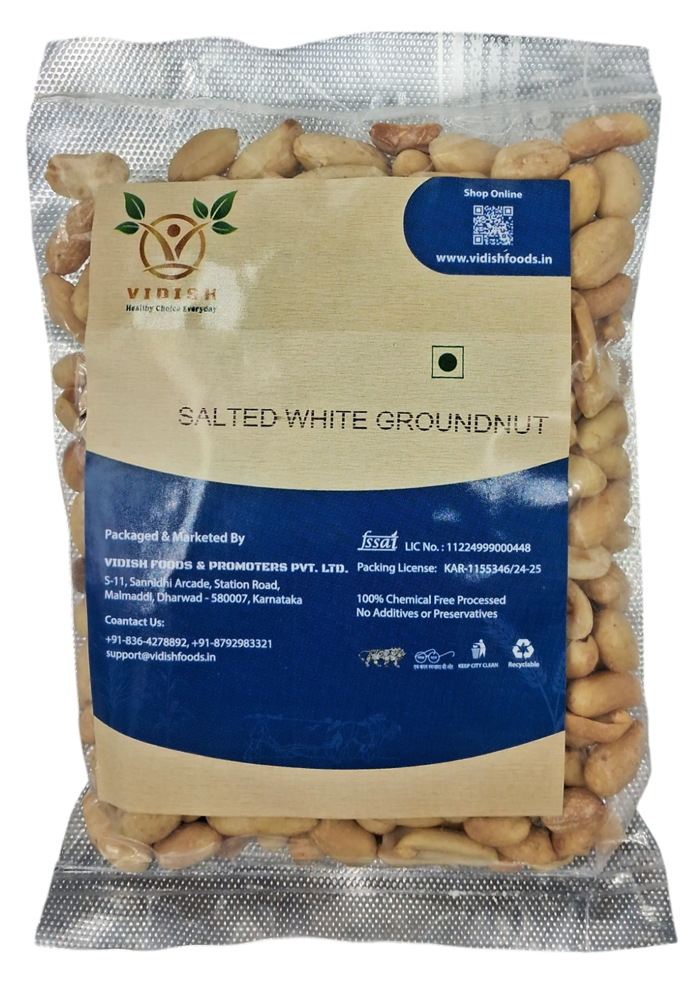 Salted White Groundnut