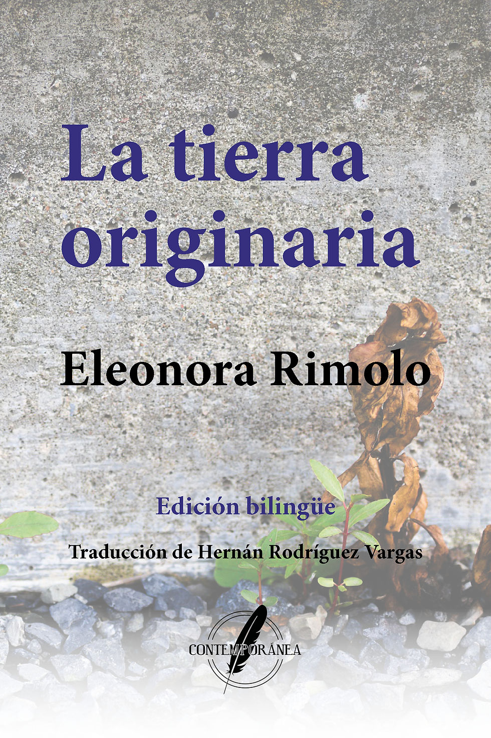 Portada del libro La tierra originaria de Eleonora Rimolo