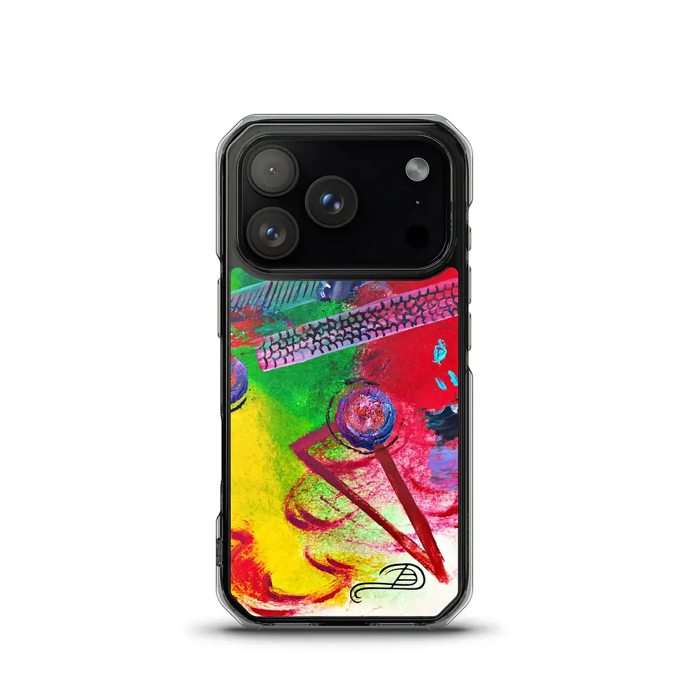 Thumbnail: Coque iPhone MagSafe avec design artistique abstrait “In Da Club” par Daniel Ducarmel.