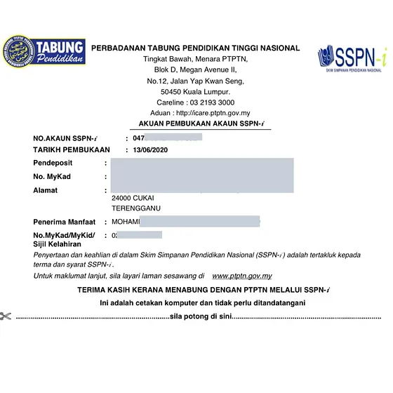 Panduan Daftar Sspn Prime Sspn Ptptn