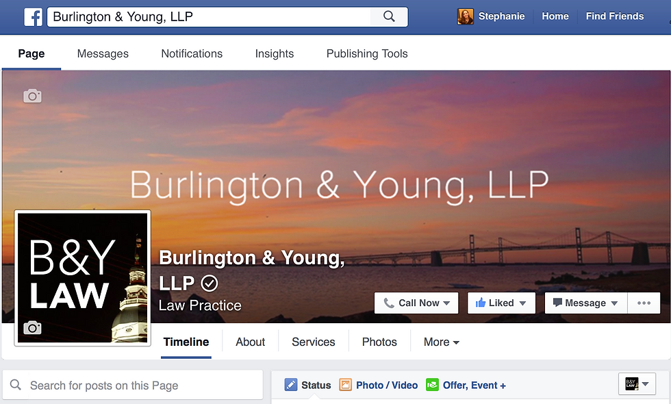 Social Media Facebook Page Design