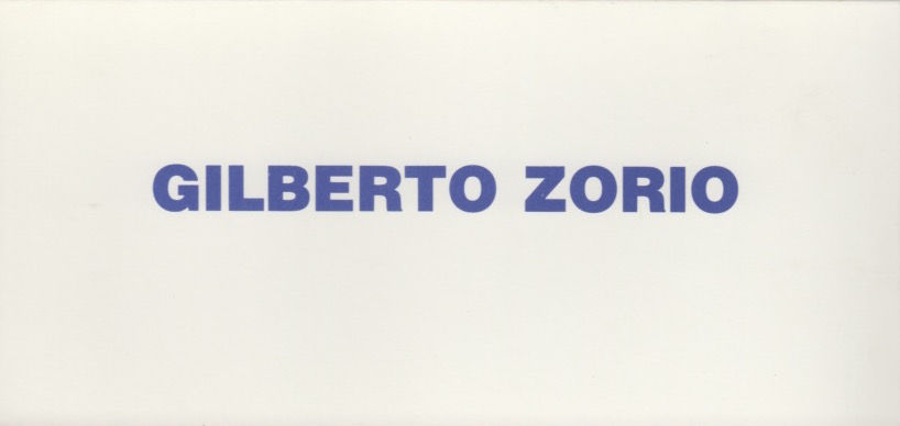 Gilberto Zorio, 1990