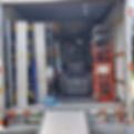 house furniture, kitchenwares, and tools loaded in the company service truck