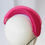 Thumbnail: Bright Hot Pink Crinoline Slimline Headband Headpiece by Catherine Storm Millinery view 3