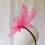 Thumbnail: Pink Crinoline Petals Headband Headpiece by Catherine Storm left view