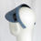 Thumbnail: Blue Striped Visor by Catherine Storm back view 2