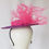 Thumbnail: Purple and Pink Mini Boater Hat back view