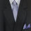 Thumbnail: Lavender Purple Silk Tie and Pocket Square and Suit Jacket