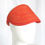 Thumbnail: Red and Orange Striped Visor by Catherine Storm right view