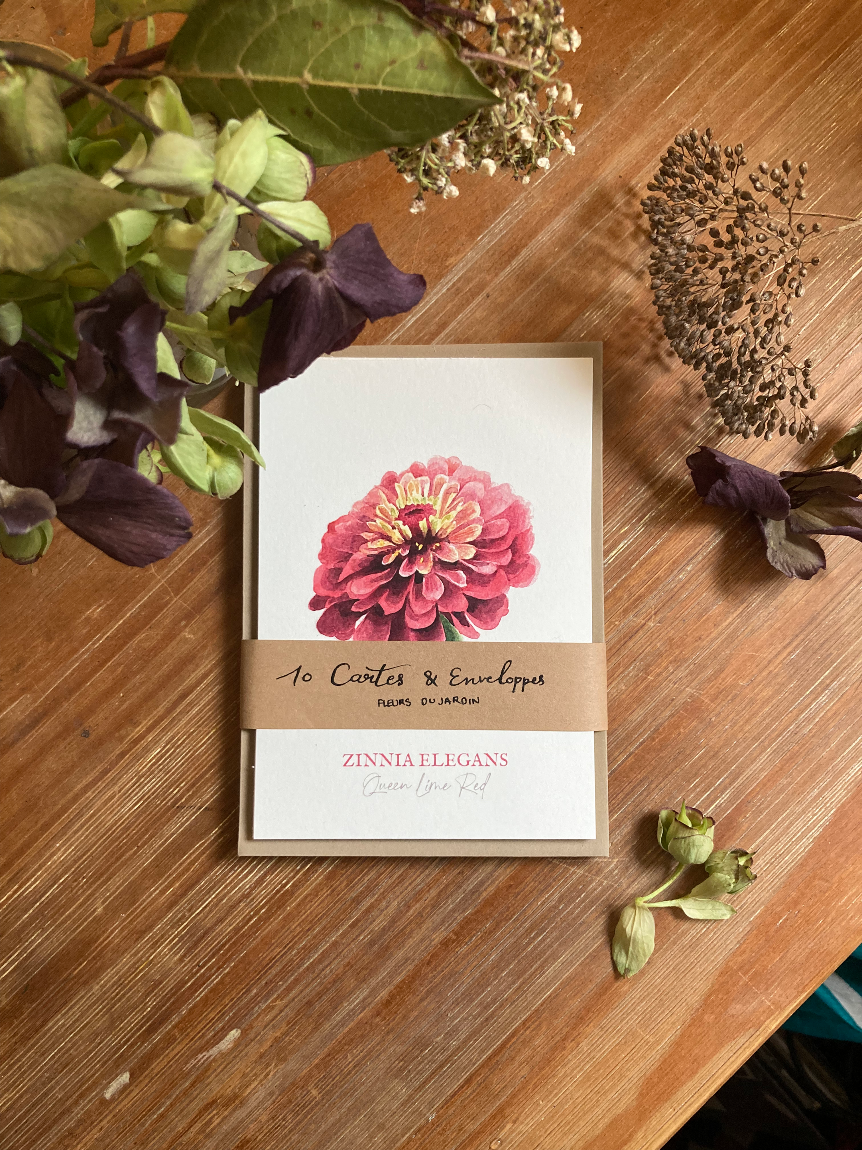 Cartes Postales, Set de 10 cartes & 10 enveloppes