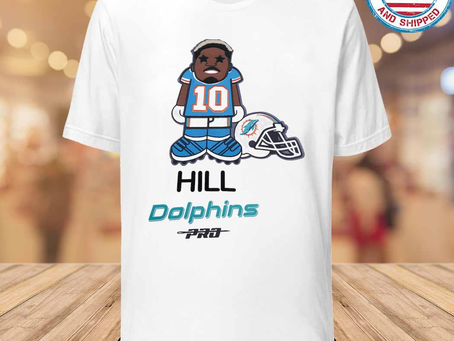 Gousclothing - Tyreek hill miami dolphins pro standard player avatar graphic shirt