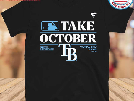 Gousclothing - Tampa bay rays fanatics branded 2023 postseason locker room shirt