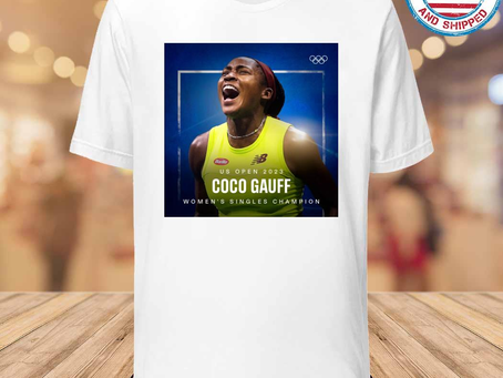 Gousclothing - The olympic games coco gauff is your 2023 usopen women’s singles champion shirt