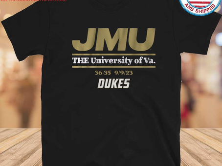 Gousclothing - The university of virginia Jmu 2023 DUKES shirt