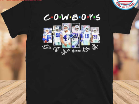 Gousclothing - Dallas cowboys all team signature shirt