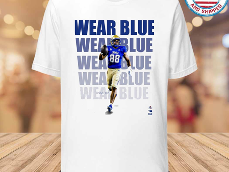 Gousclothing - Tulsa hurricane bayne tryon cane nation wear blue shirt