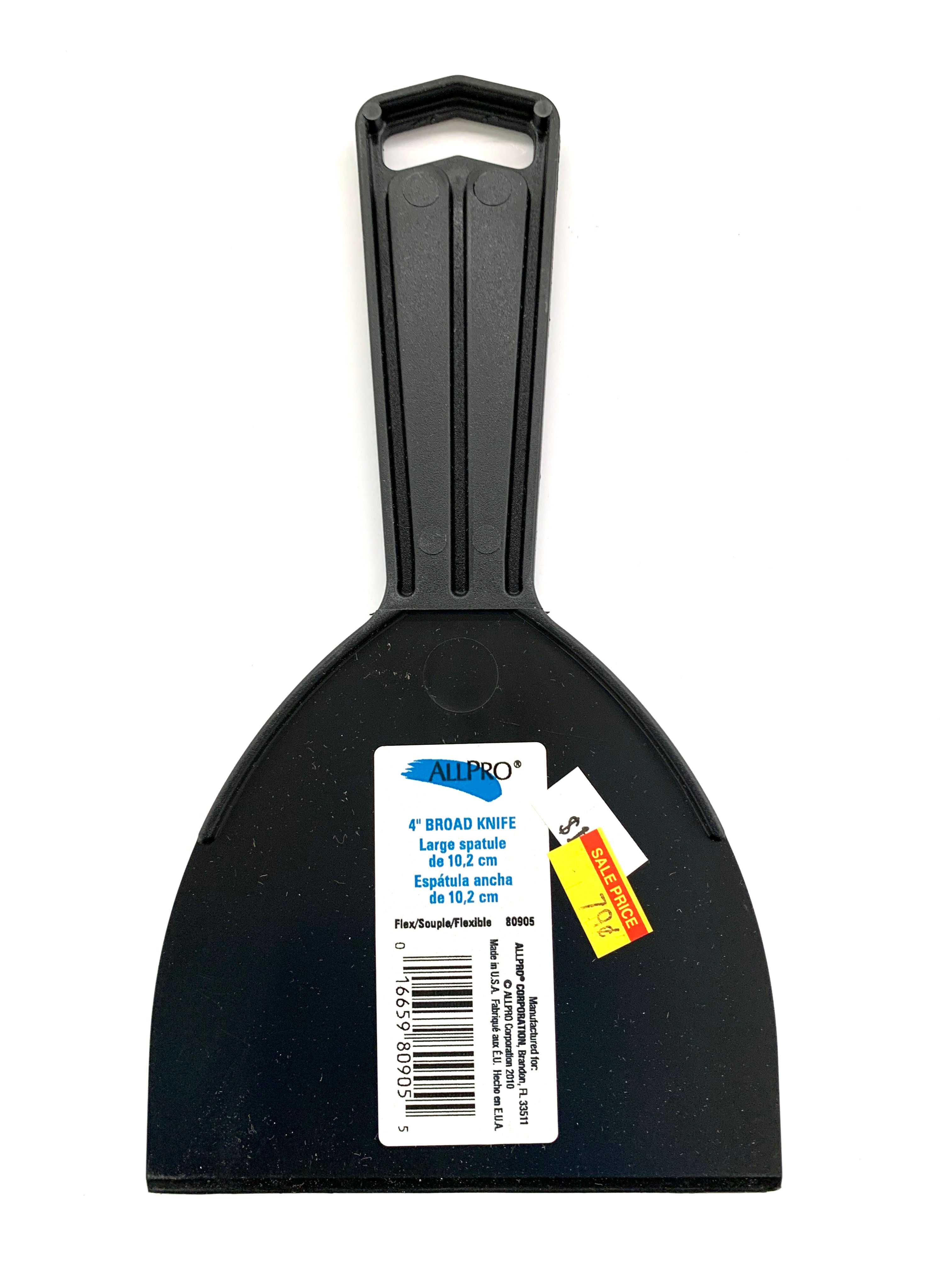 4" Plastic Broad Knife