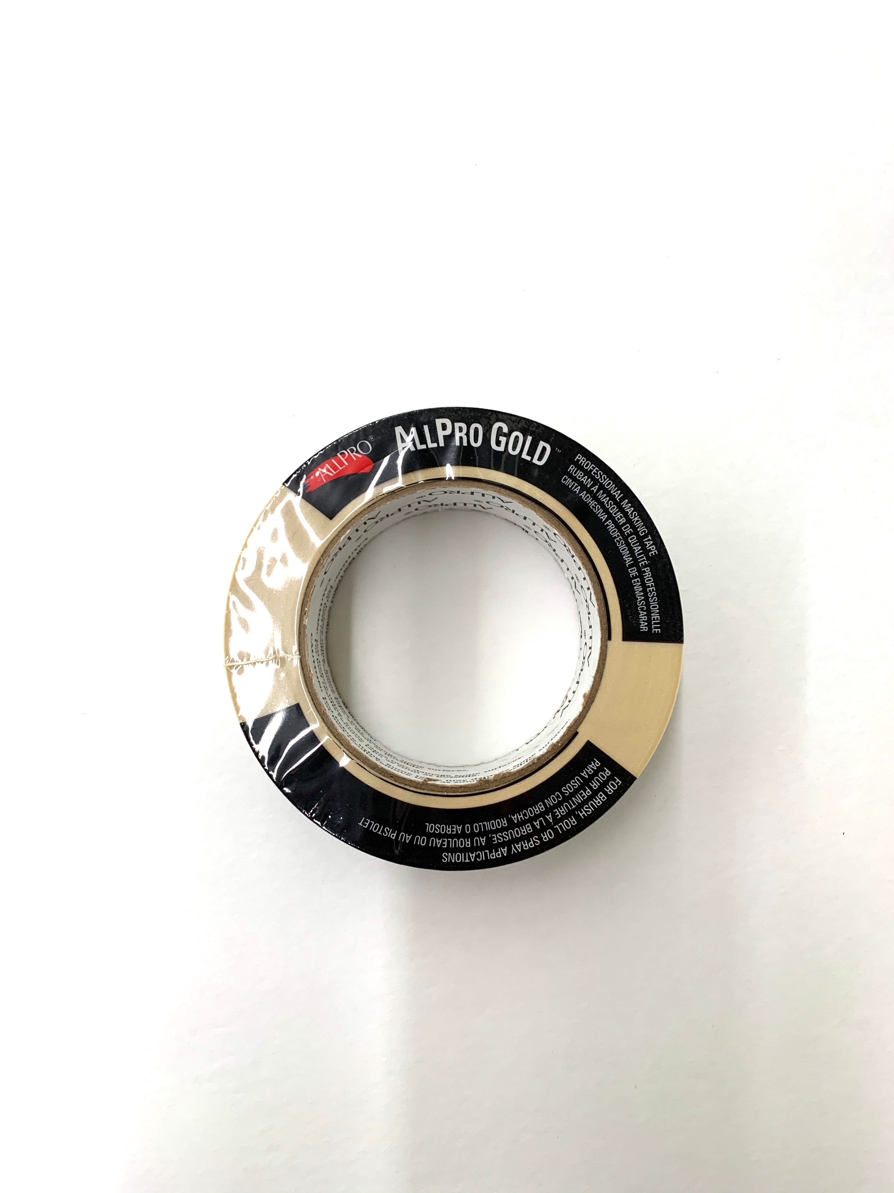 1 1/2" Allpro Gold Masking Tape