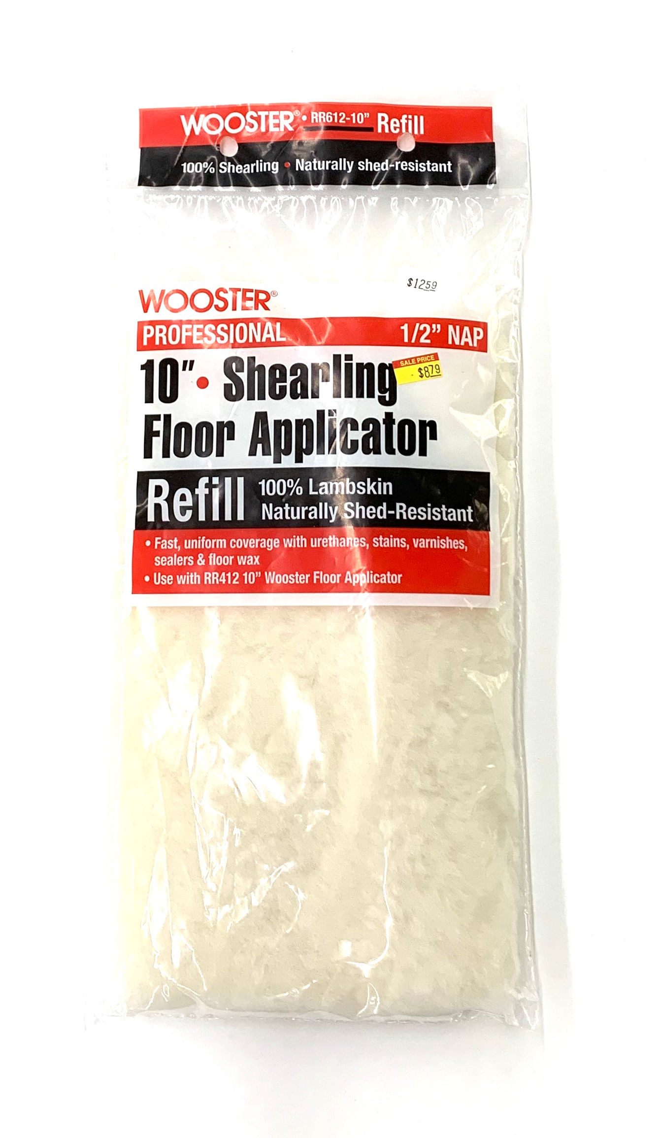 10" Wooster Shearling Floor Applicator Refill