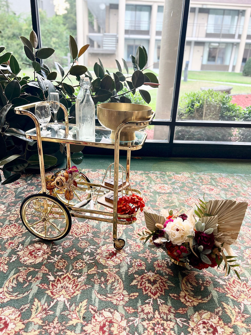 Thumbnail: Bar Cart, Gold
