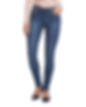 Womens cool denim skinny jeans ankle cut