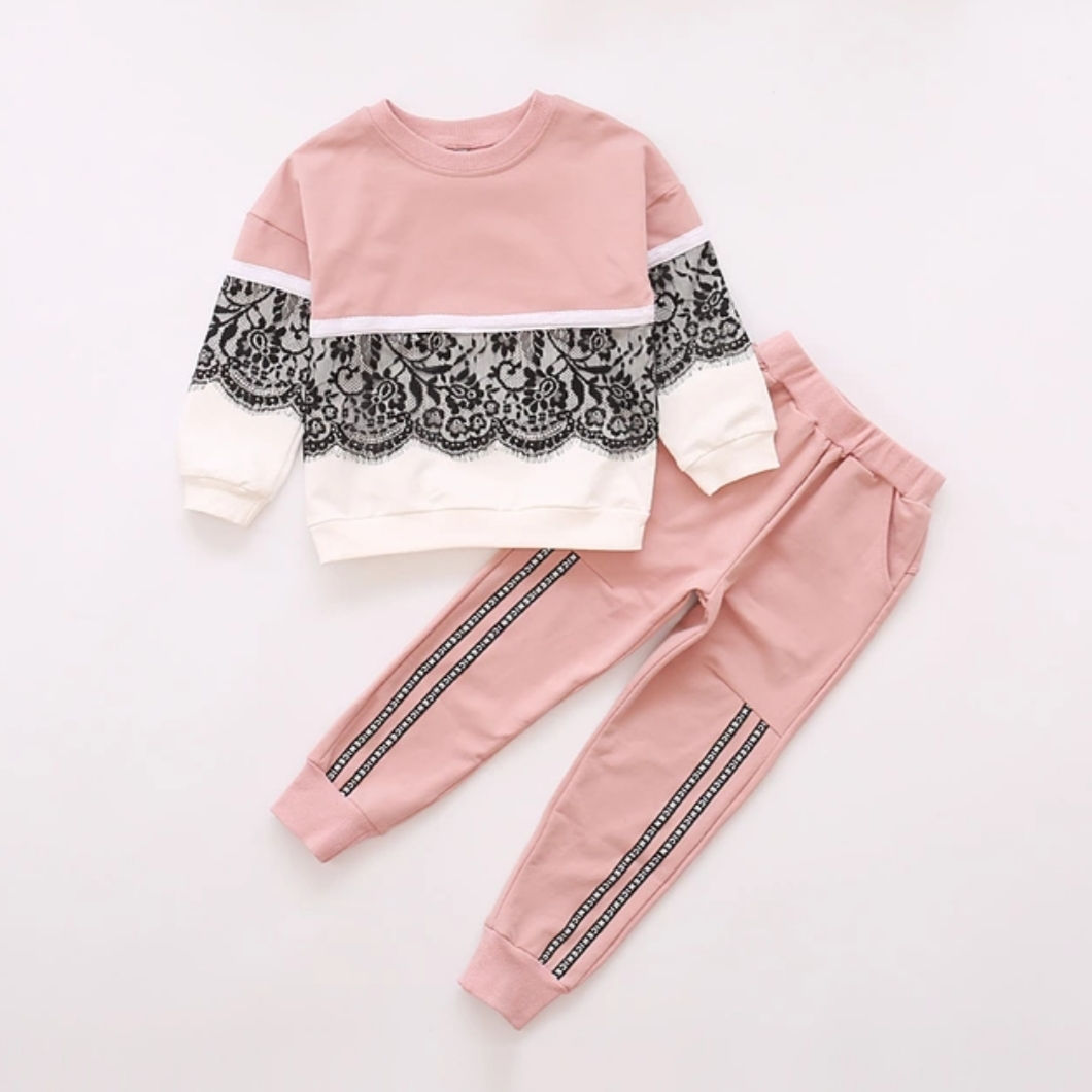 Lace Sweatsuit
