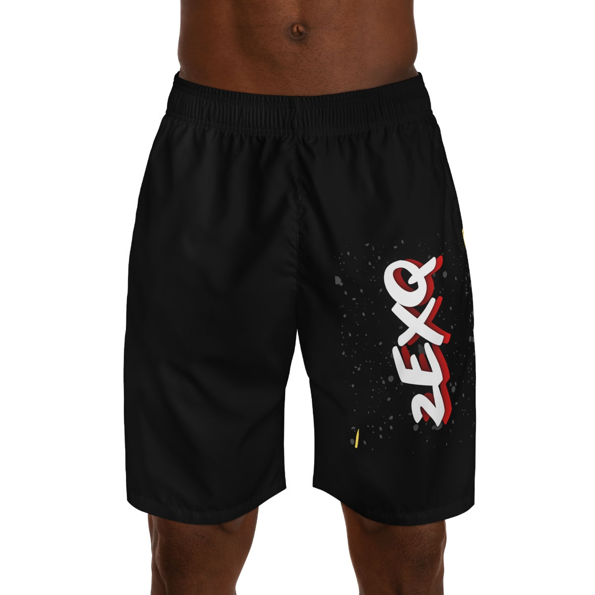 2EXQ "Spacey Origins" Jogger shorts