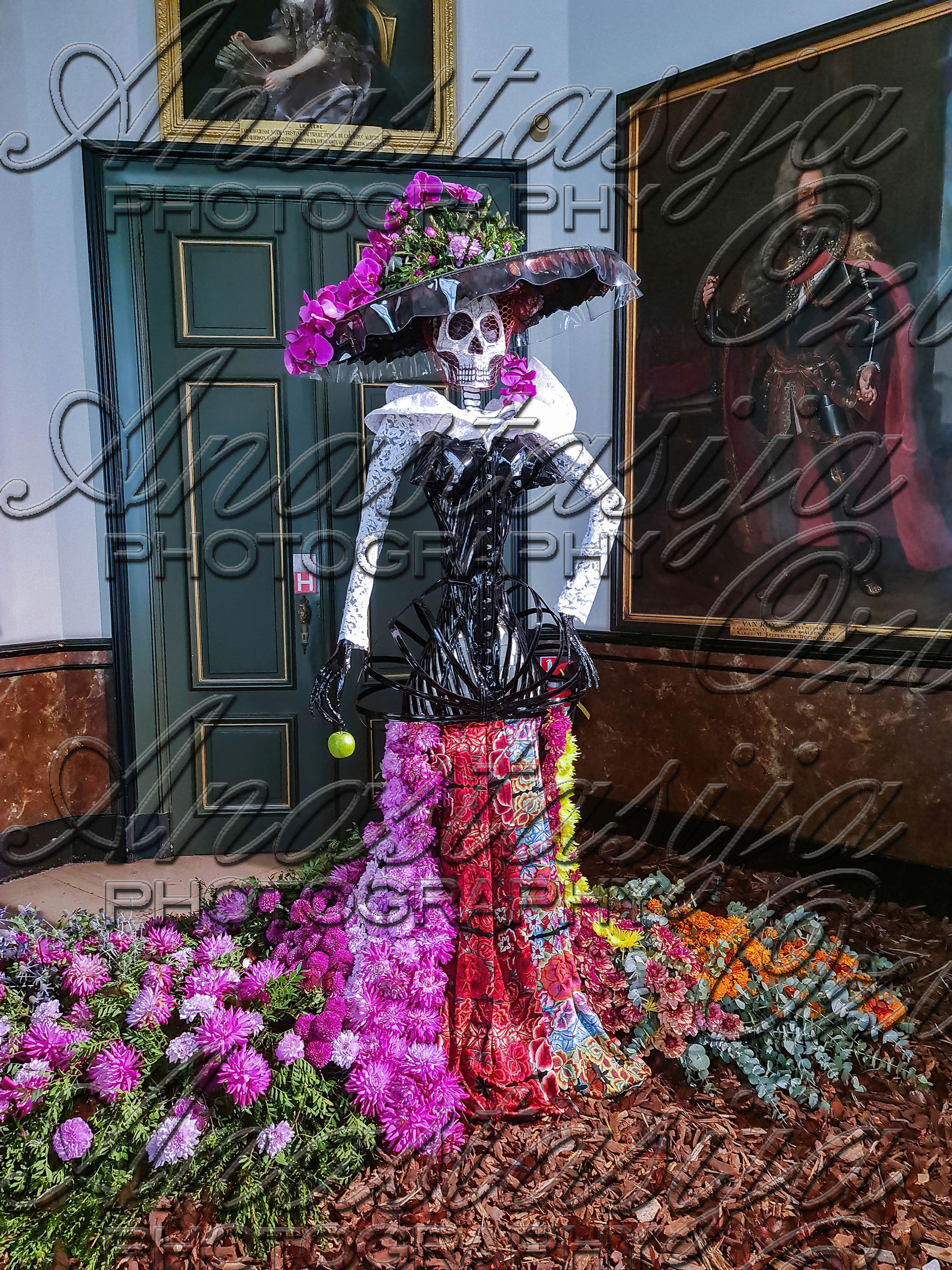 Santa Muerta Flowertime 2025 - 3 Downloadable Digital Photos