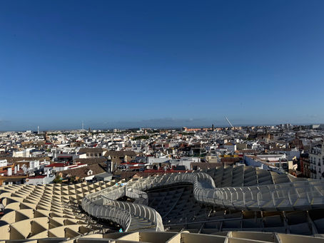 Panoramic View of Seville, Spain