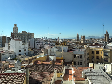 A view of the Valencia cityscape