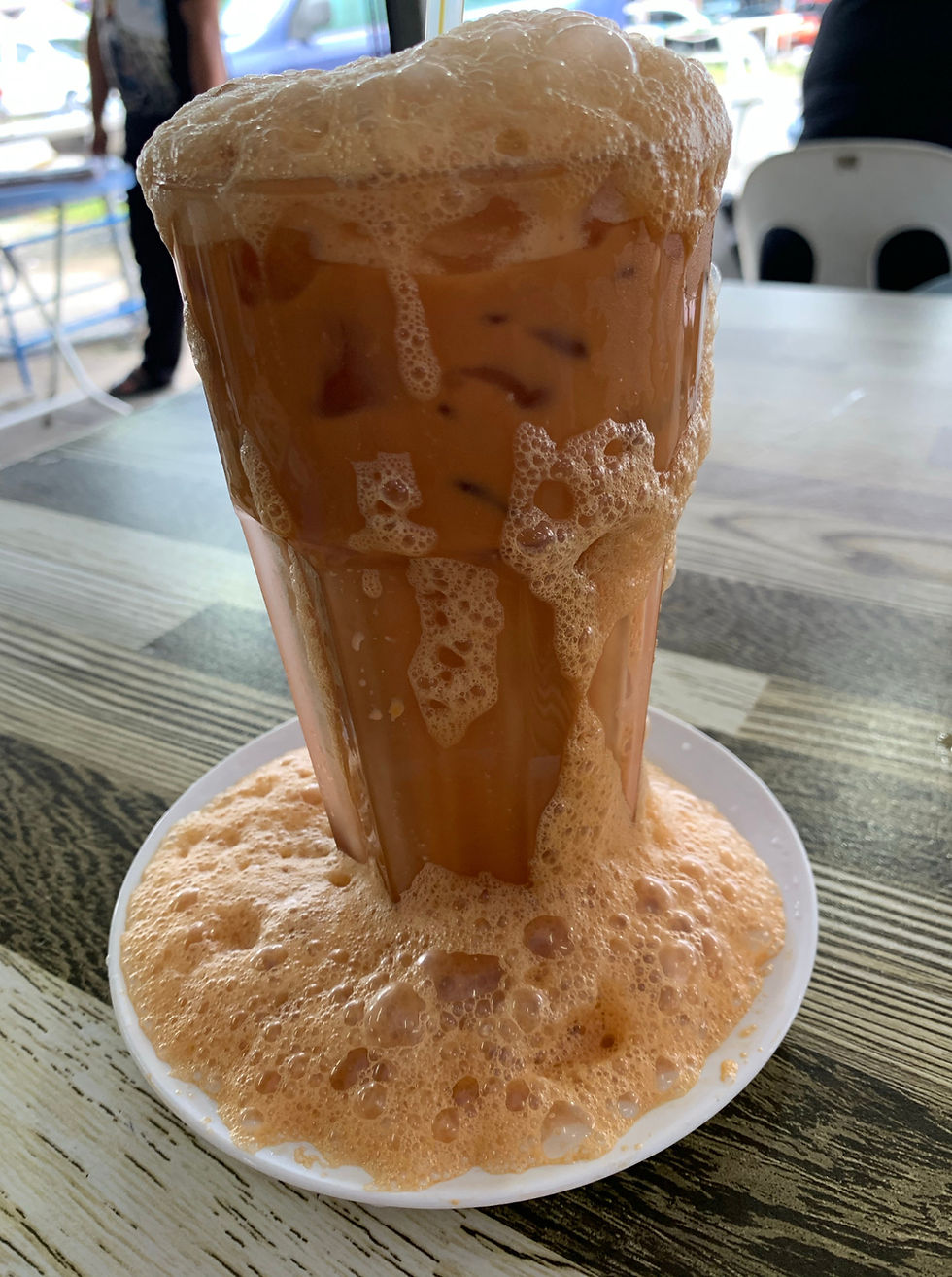 Glass of Teh Tarik