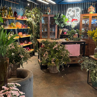 Flower shop inside Only You's lobby